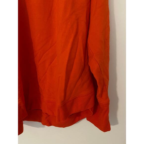 Athleta Mindset Sweatshirt 2X Super Soft Comfortable Long Sleeve Top Red Orange - Picture 3 of 8